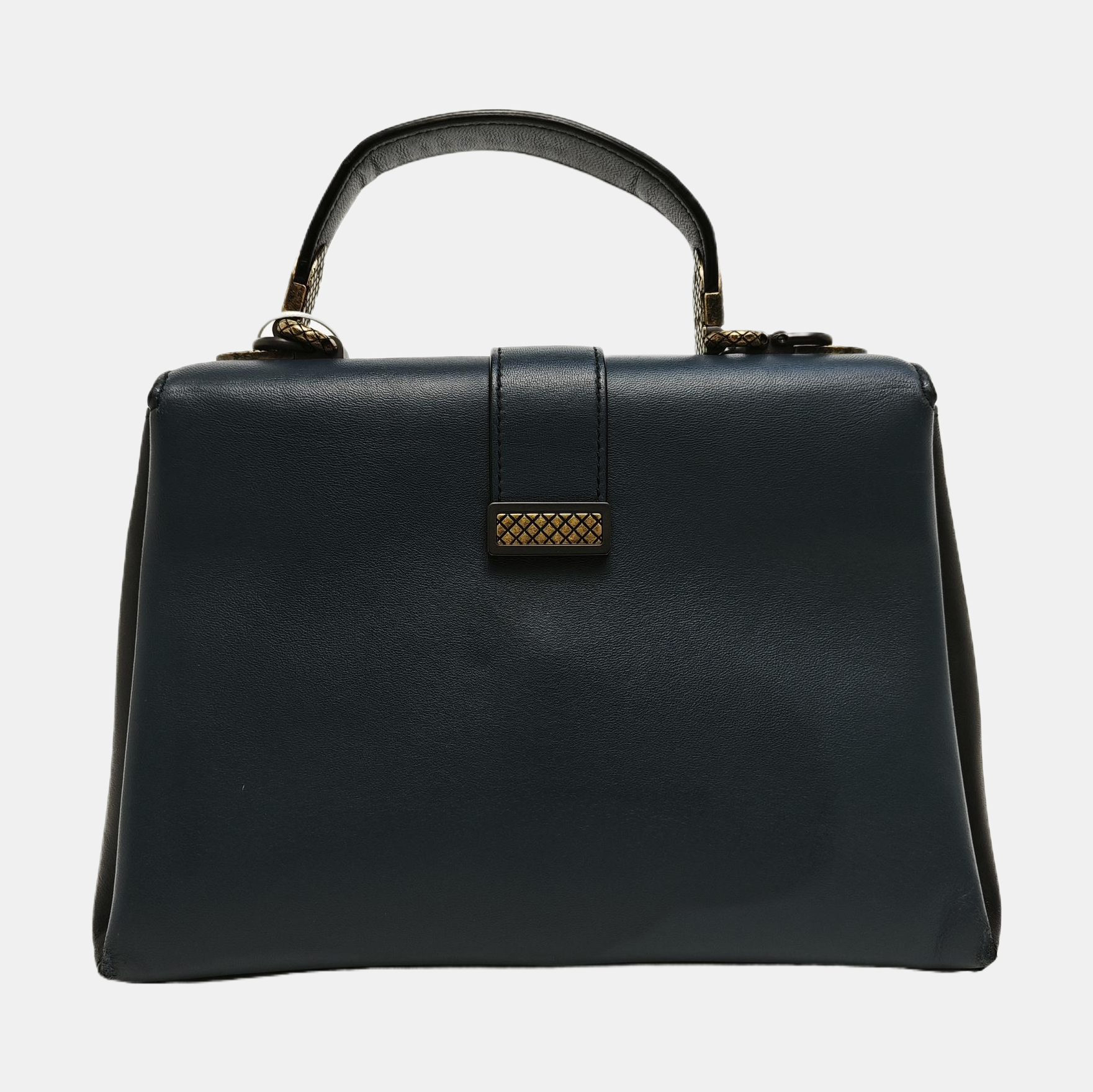 Piazza Calfskin Black