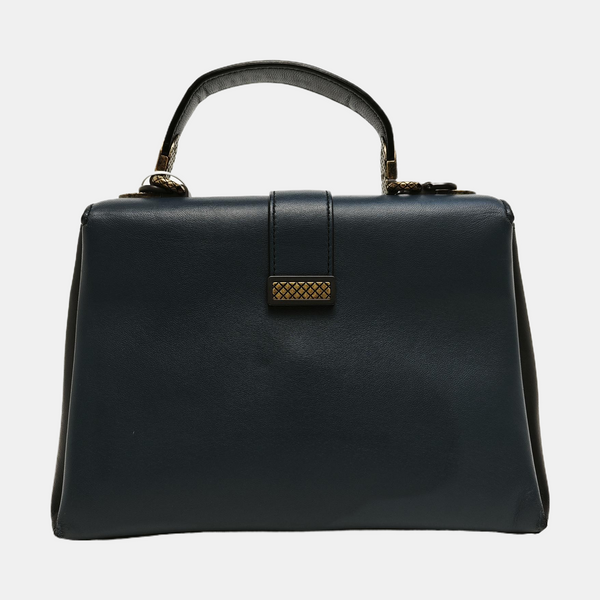 Piazza Calfskin Black