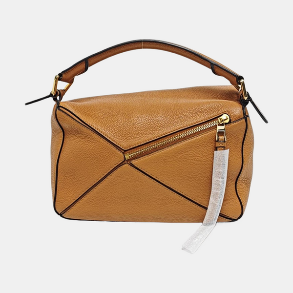 Puzzle Small Calfskin Brown