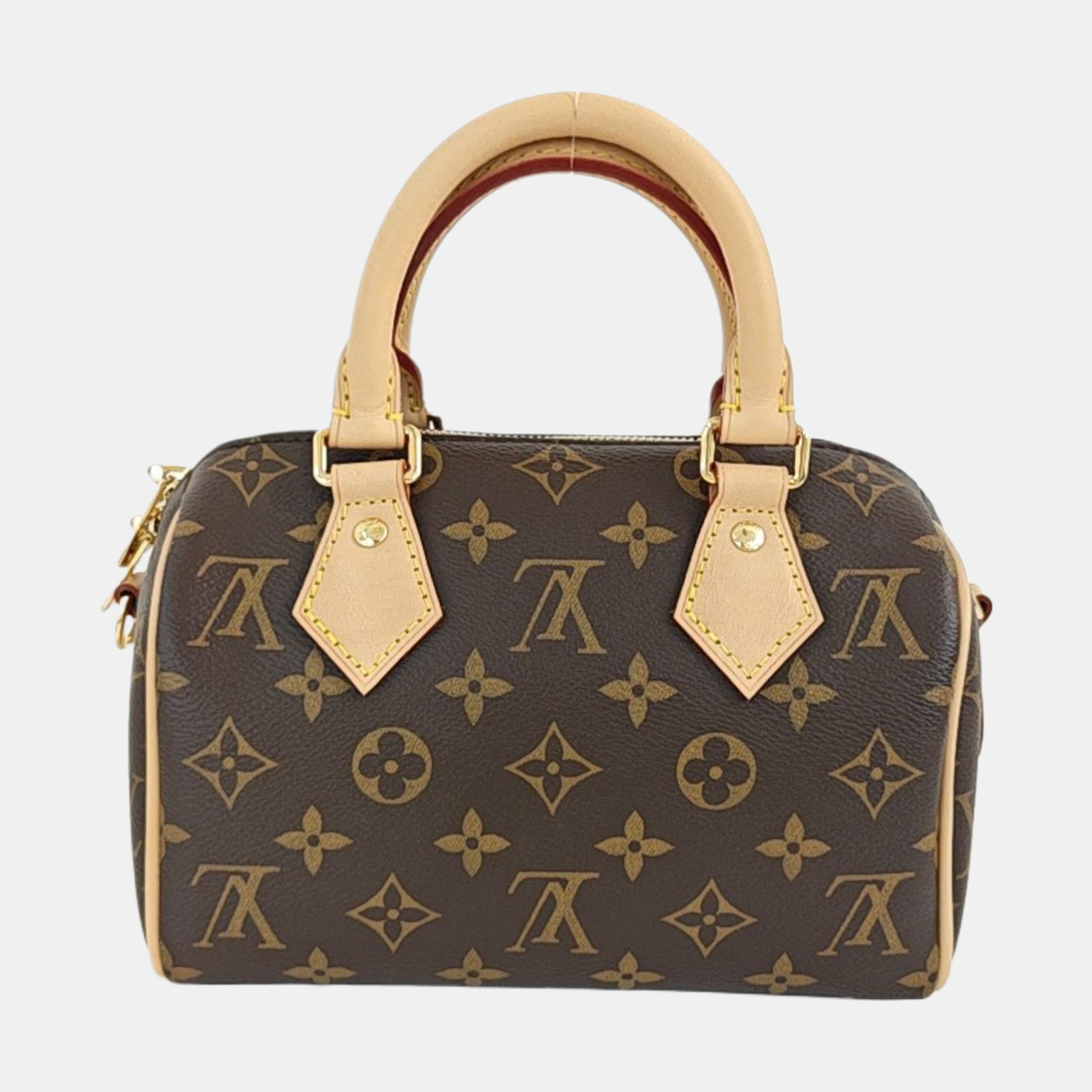 SPEEDY 20 Monogram Coated Canvas Brown