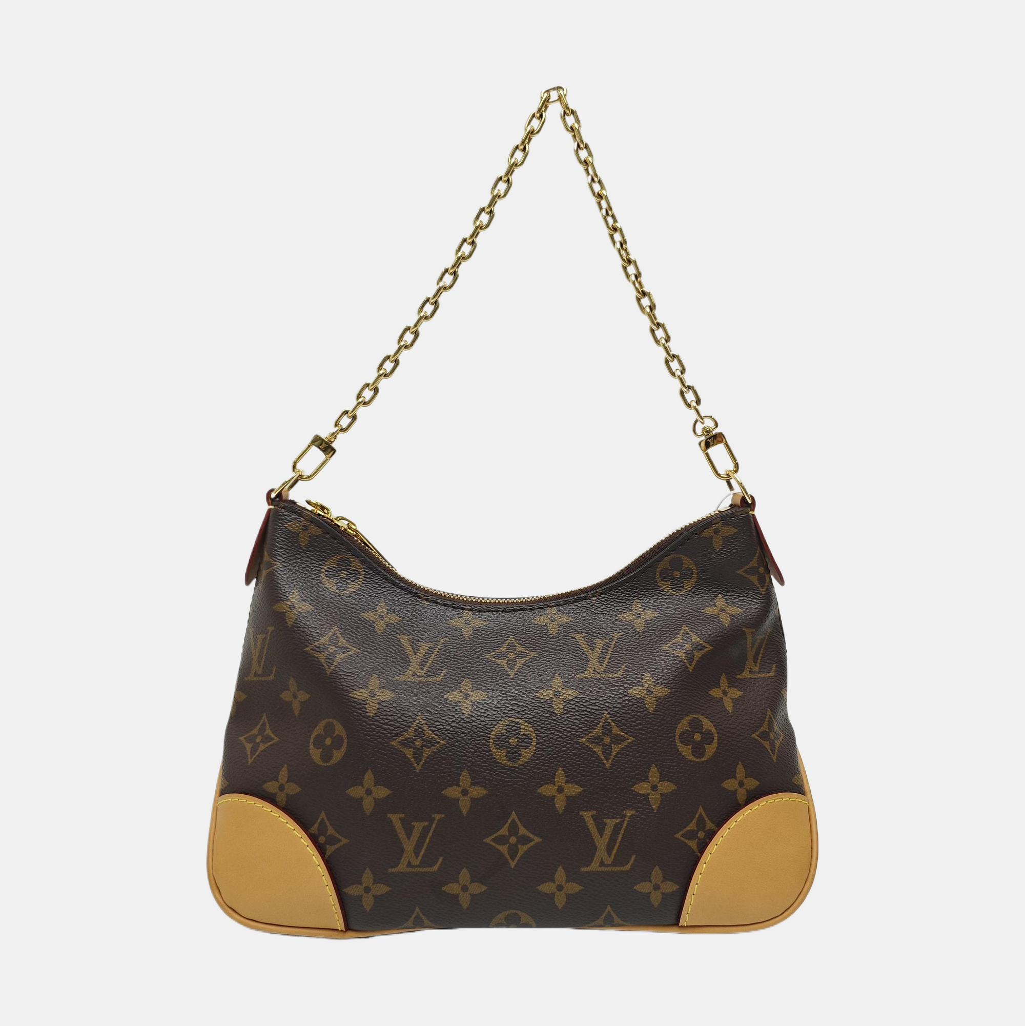 BOULOGNE Monogram Coated Canvas Brown