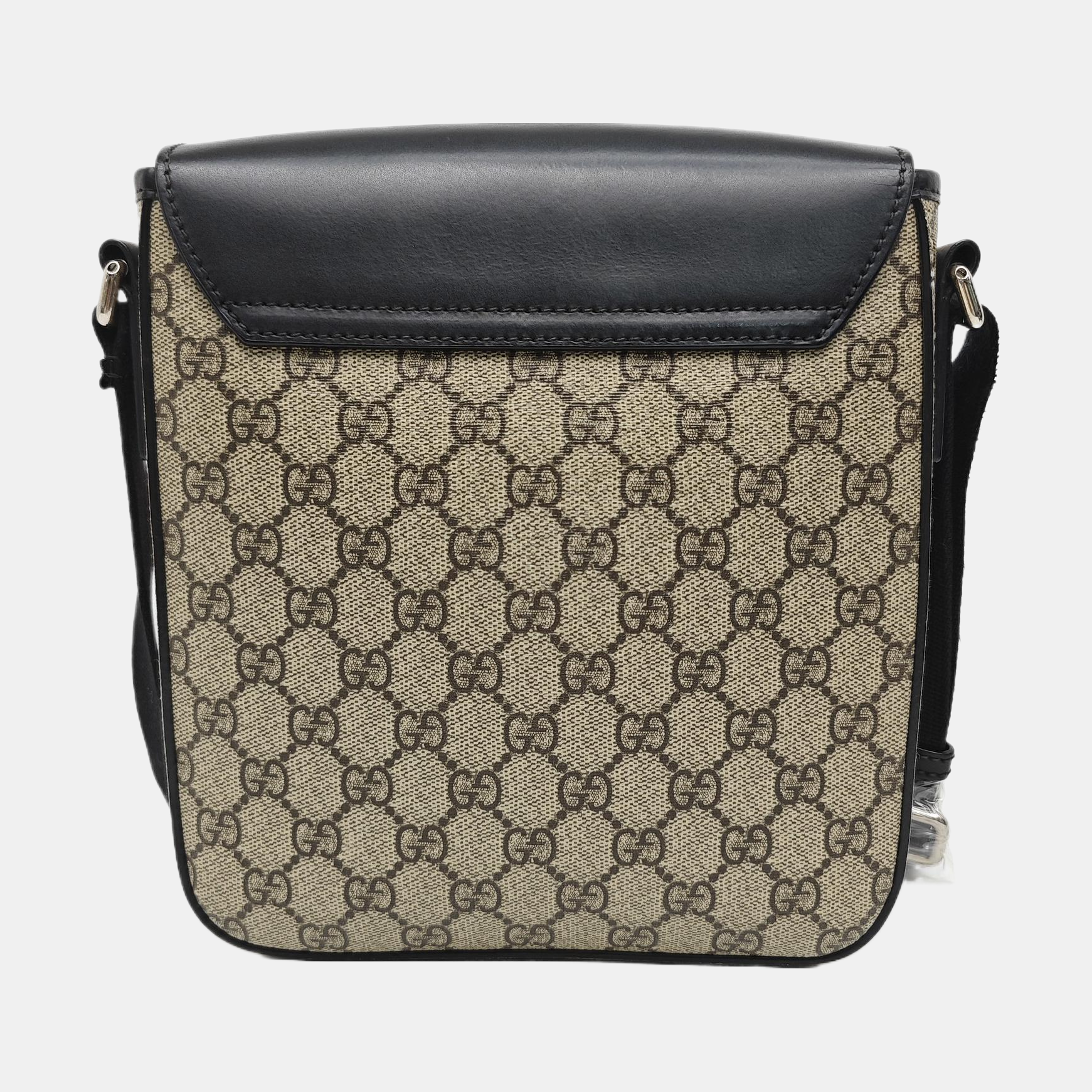 Monogram Coated Canvas Shoulder Bag Beige