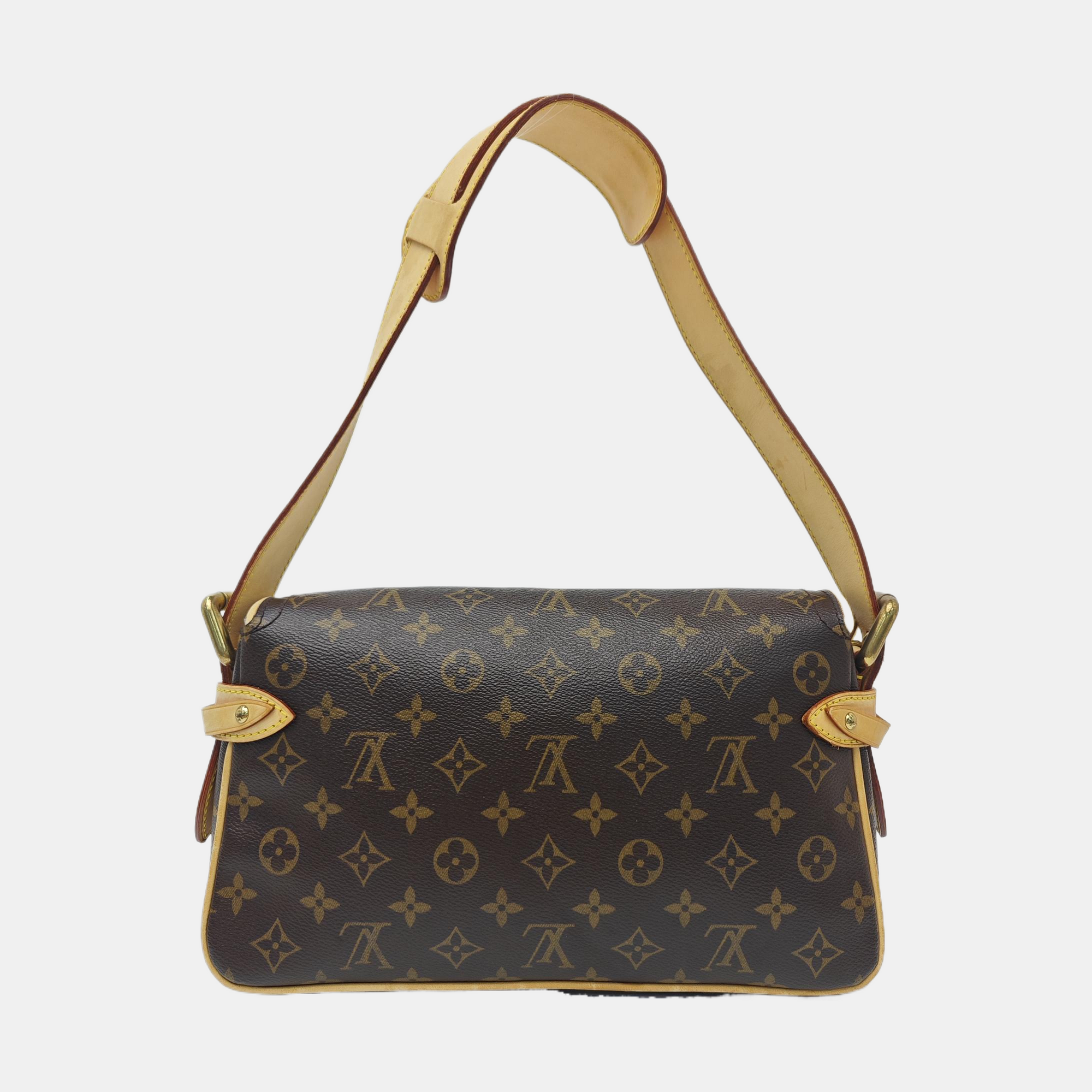 HUDSON PM Monogram Coated Canvas Brown