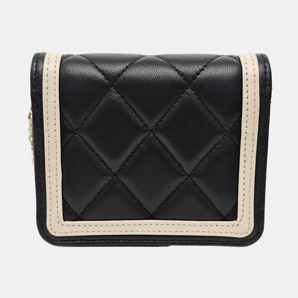 DIANA CC Mini Quilted Lambskin Black