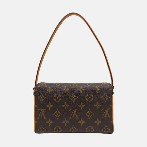 RECITAL Monogram Coated Canvas Brown
