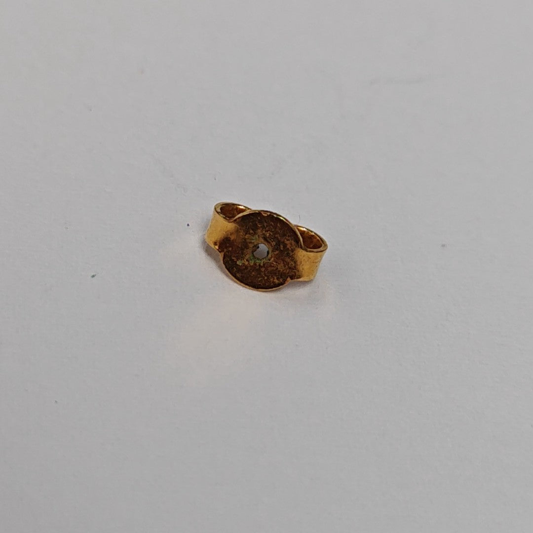 Metal Gold Stud Earrings