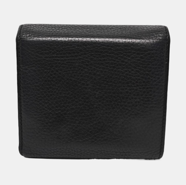 Soho Calfskin Black Wallet
