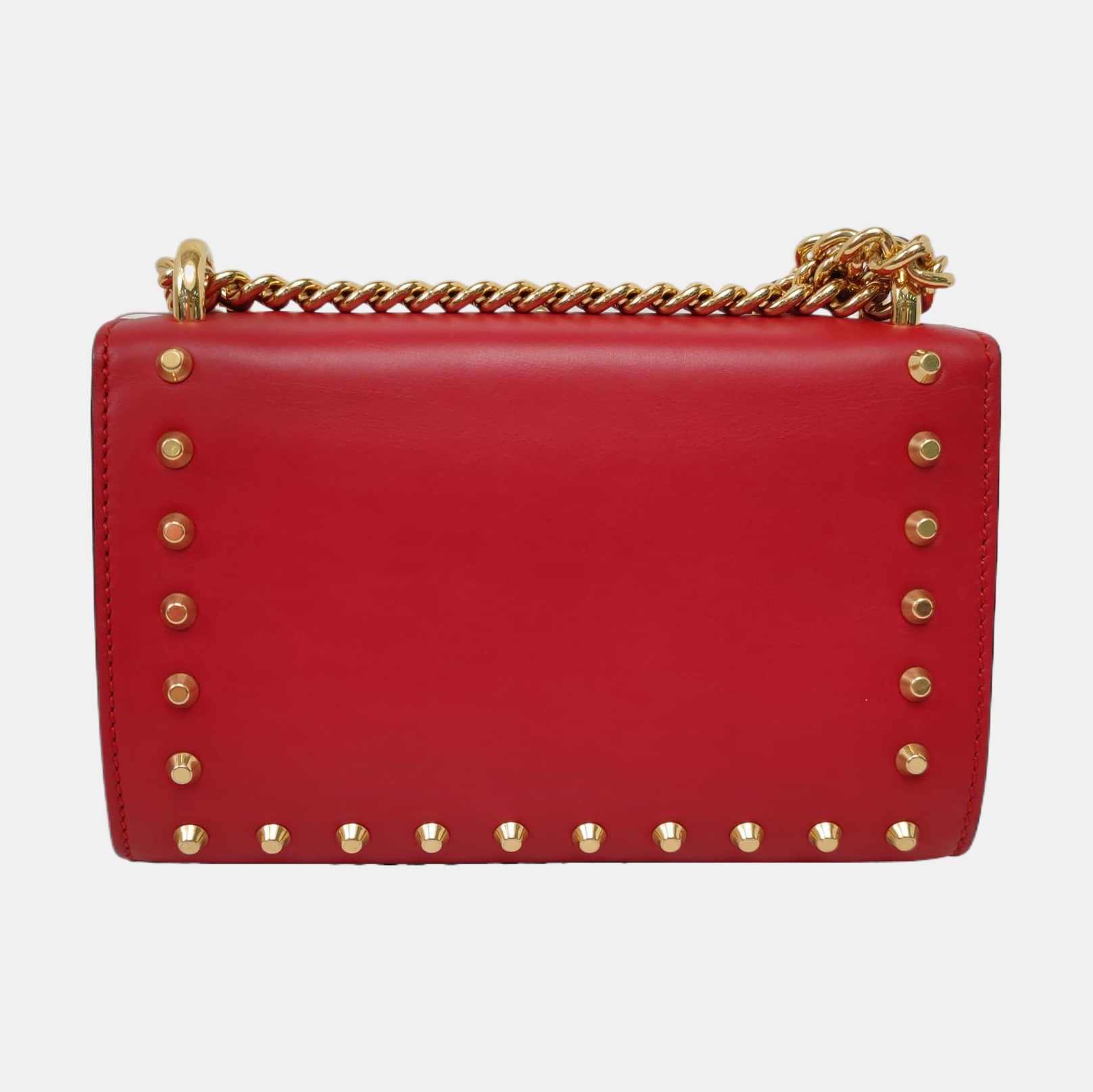 Authenticated pre-owned  Padlock Small Calfskin Red - Crossbody Bag at Looply