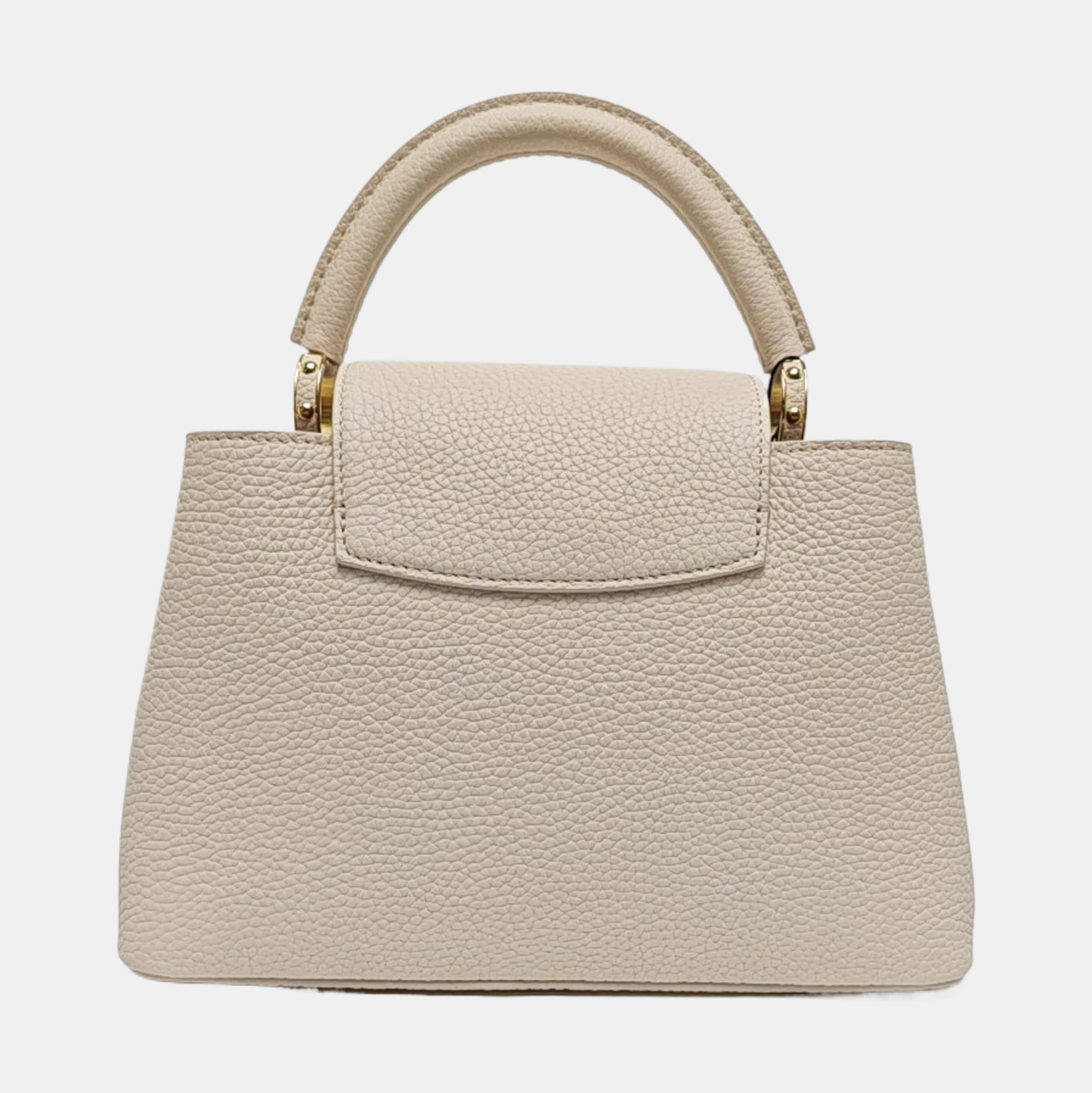 CAPUCINES BB Calfskin Beige