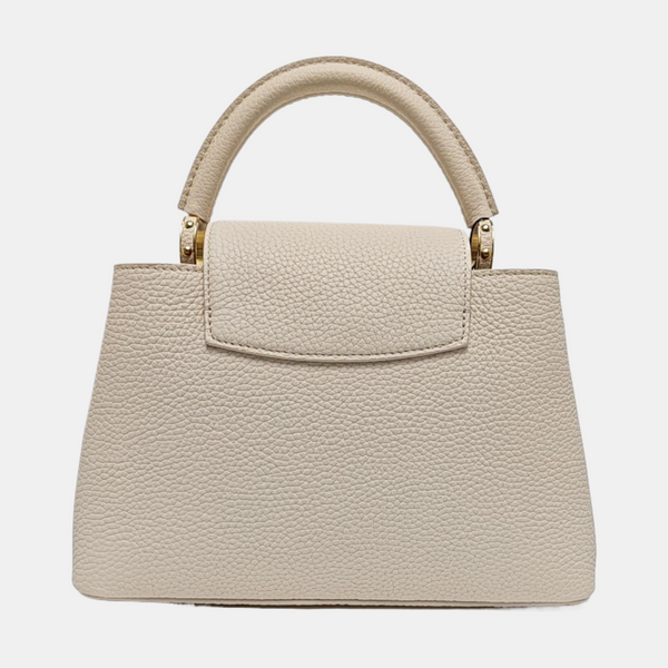 CAPUCINES BB Calfskin Beige