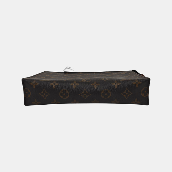 TOILET POCKET 26 Monogram Coated Canvas Brown