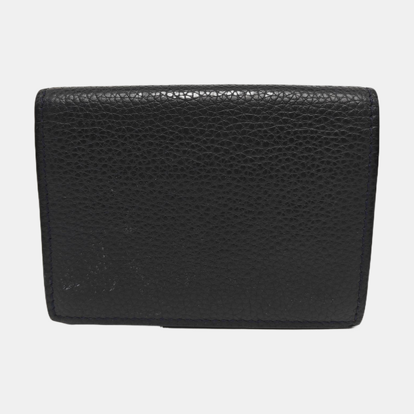 Calfskin Card Holder Blue