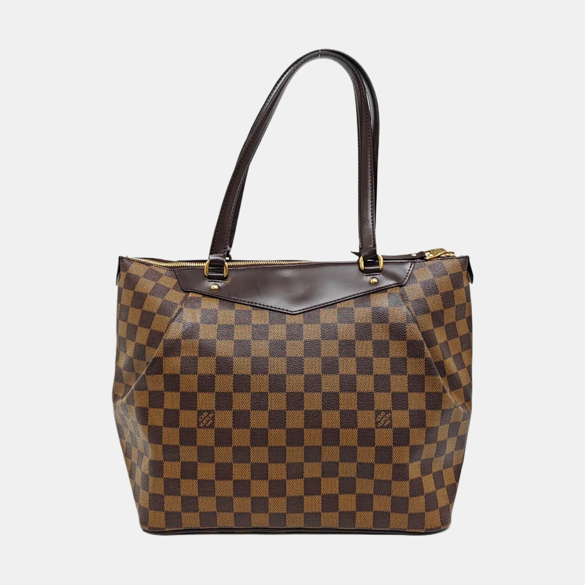 WESTMINSTER GM Damier Ebene Coated Canvas Brown