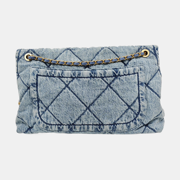 Suppletwins Quilted Denim Blue