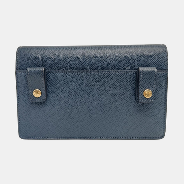 Authenticated pre-owned  30 Montaigne Calfskin Blue - Shoulder Bag at Looply