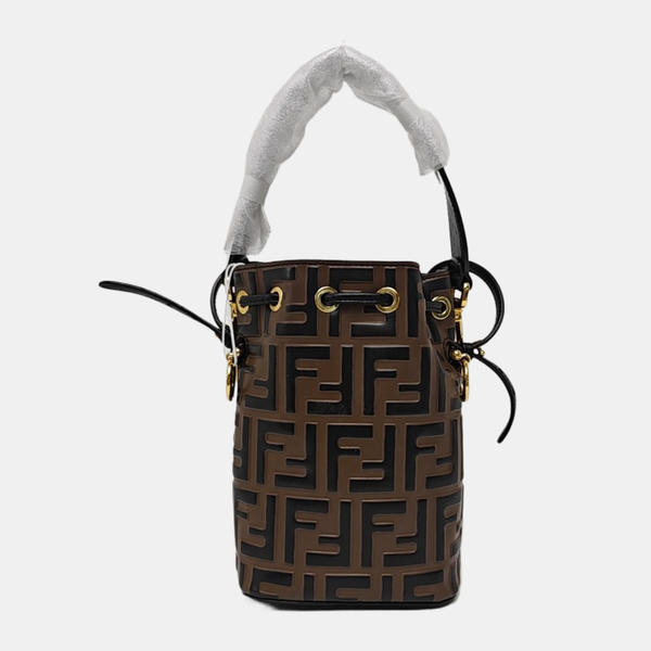 Mon Tresor Mini Monogram Calfskin Brown