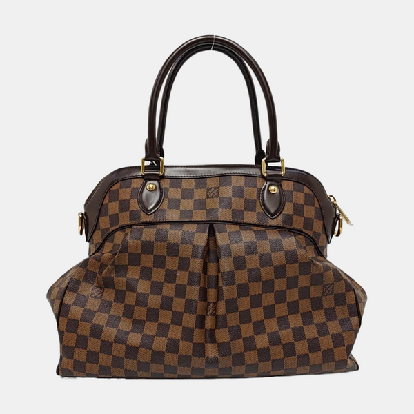 TREVI GM Damier Ebene Coated Canvas Brown