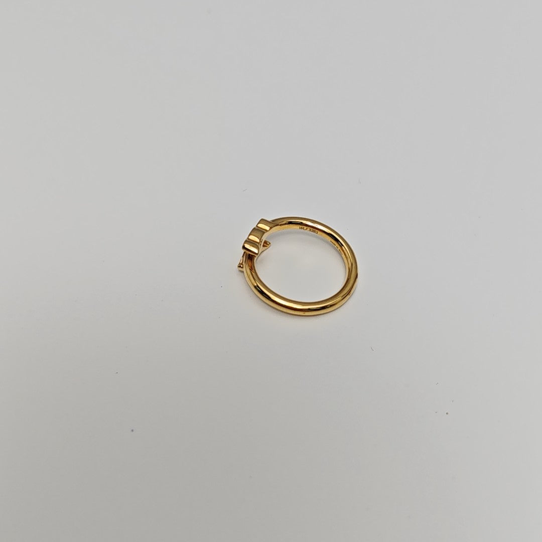 Metal Gold Ring HK 11