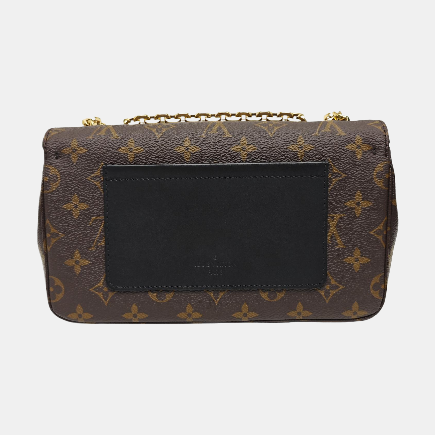 MARCEAU Monogram Coated Canvas Brown
