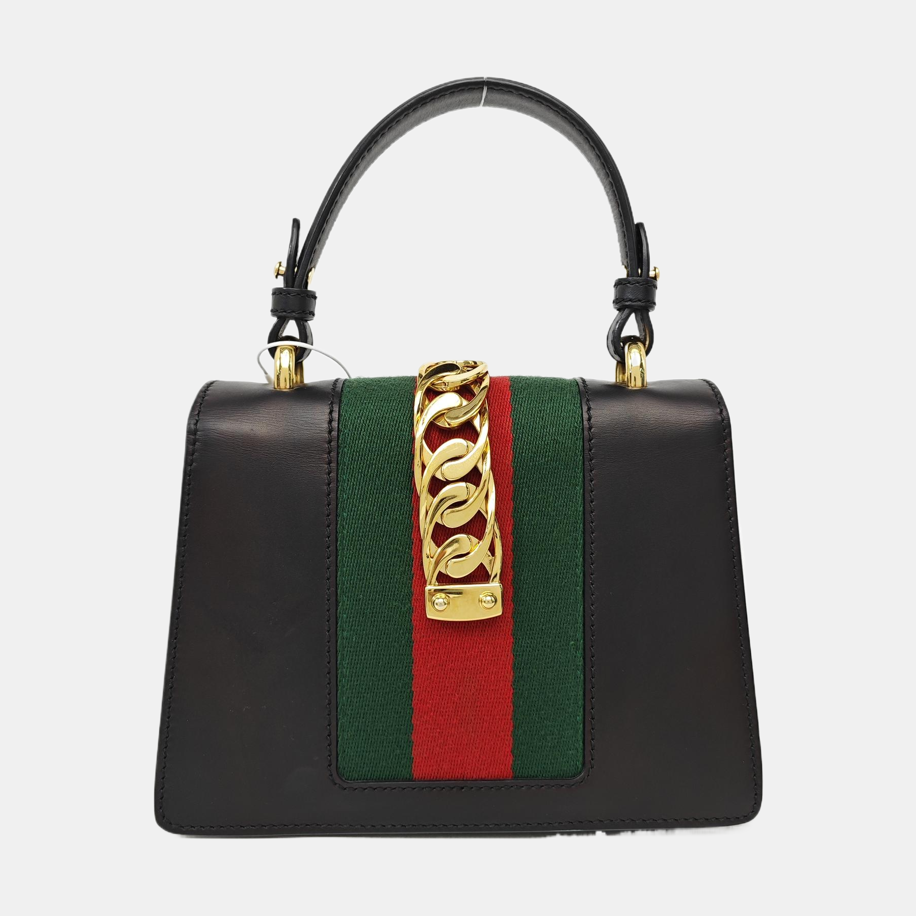 Sylvie Mini Calfskin Black