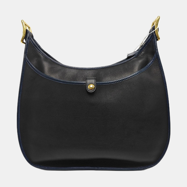 Calfskin Shoulder Bag Black