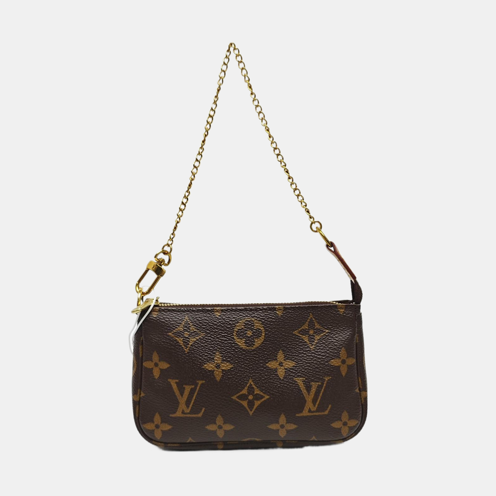 ACCESSOIRES Mini Monogram Coated Canvas Brown