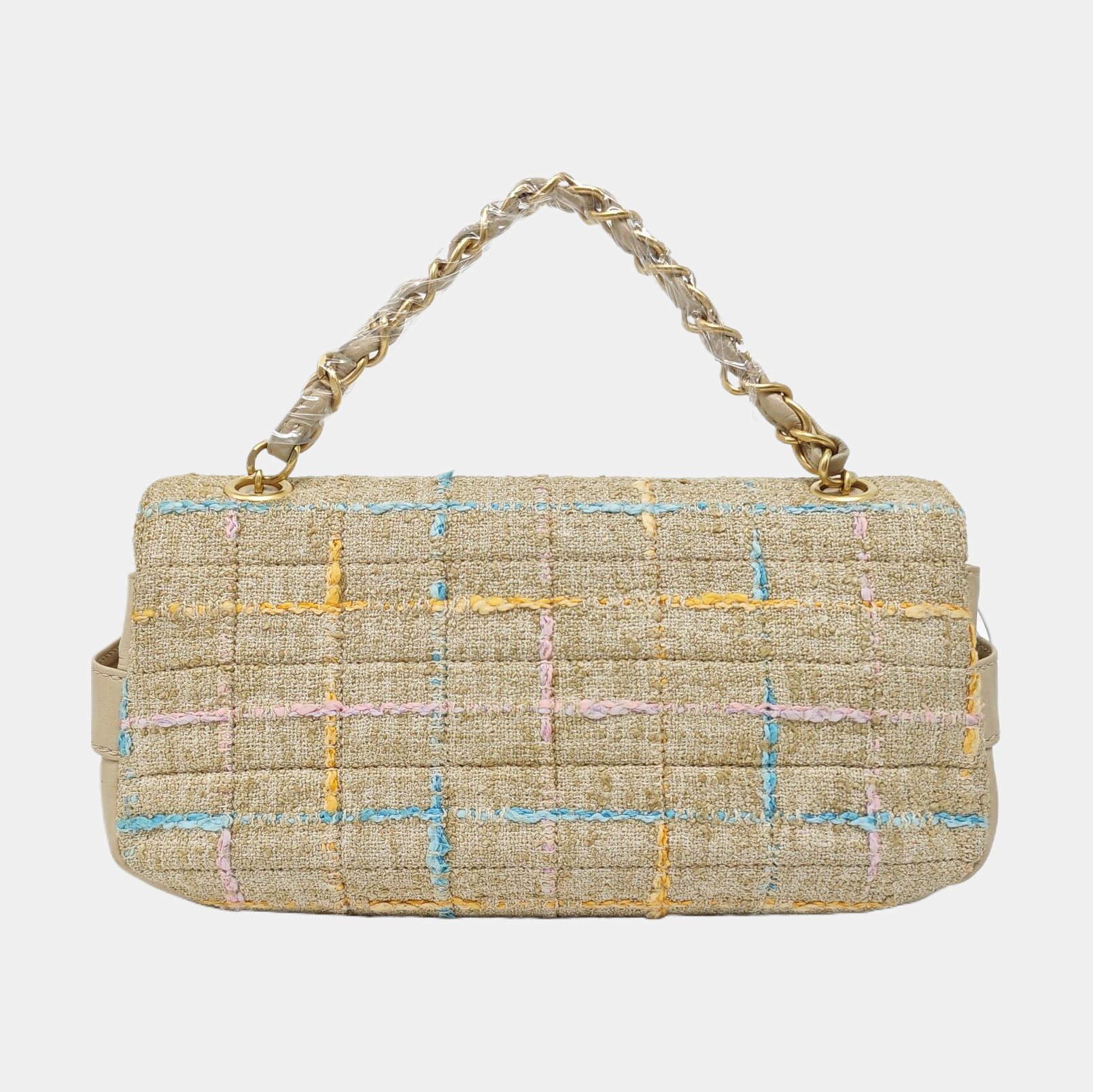 Wool Shoulder Bag Beige