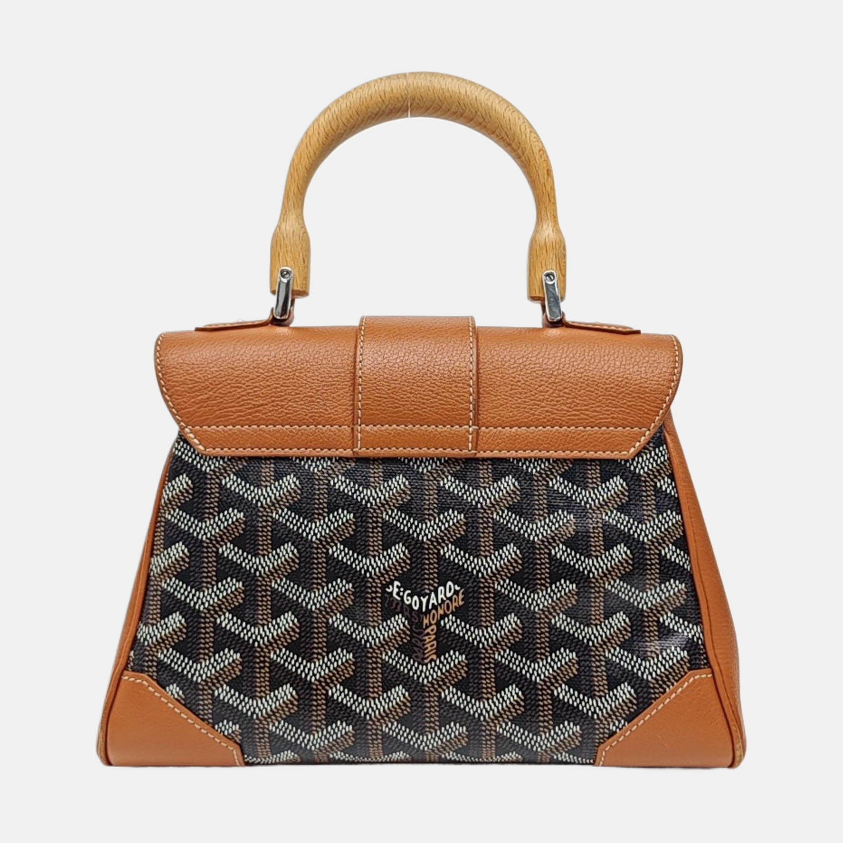 Saïgon Mini Coated Canvas Brown
