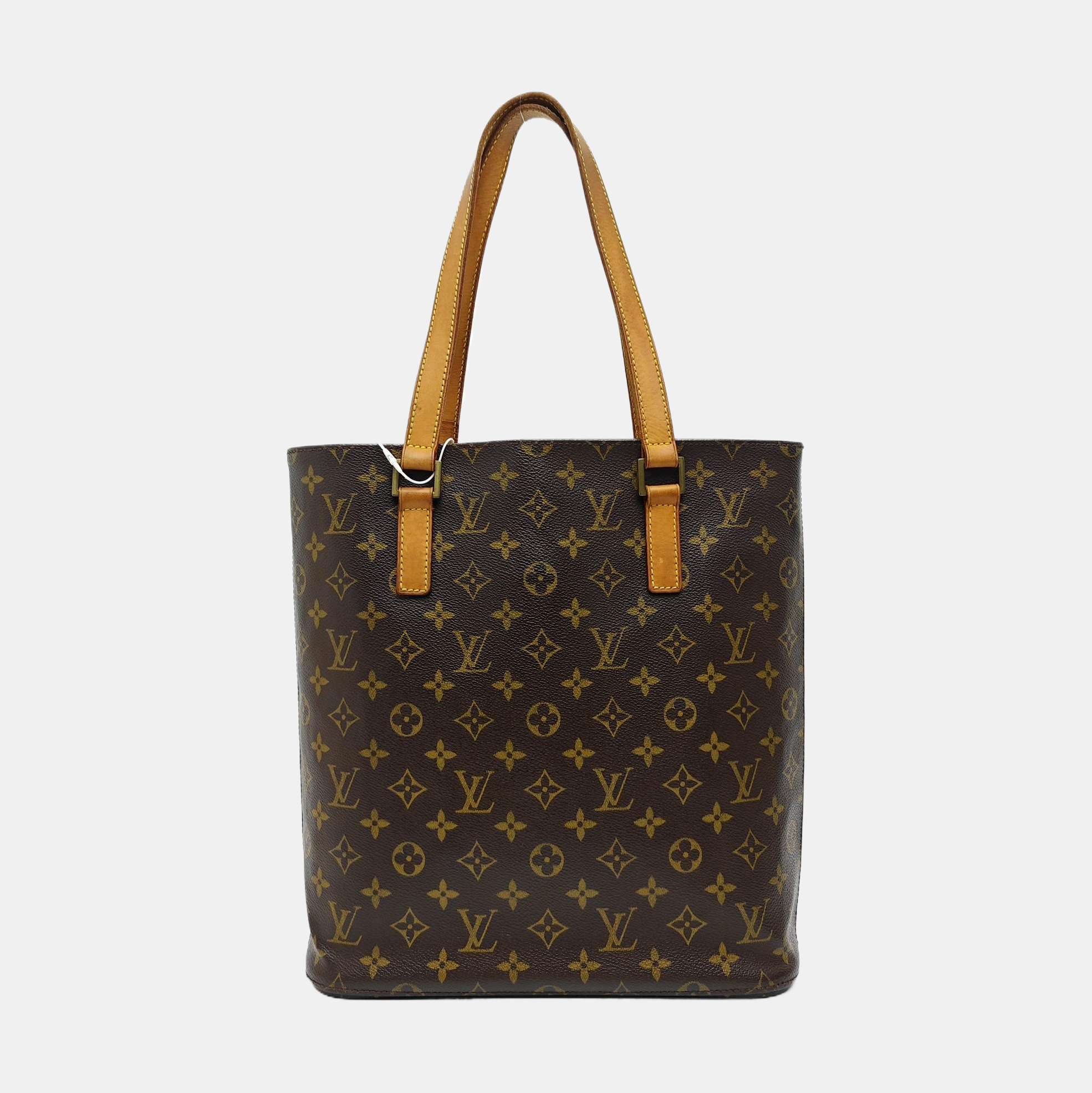 VINTAGE VAVIN GM Monogram Coated Canvas Brown