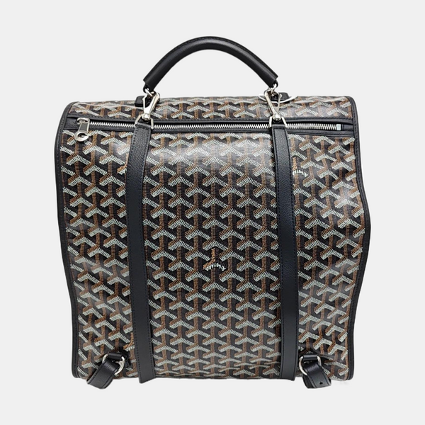 Saint Léger Coated Canvas Black