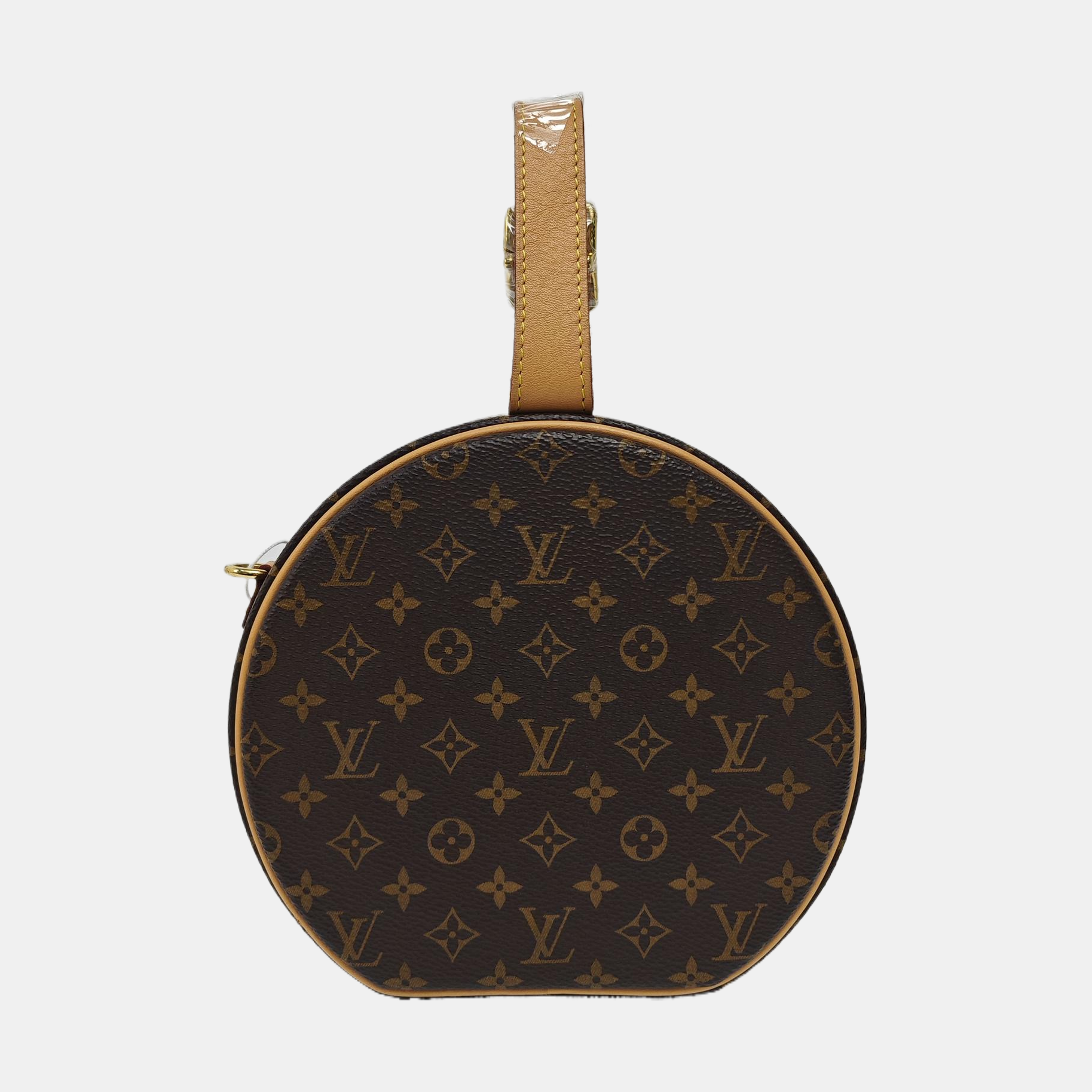 BOITE CHAPEAU PM Monogram Coated Canvas Brown