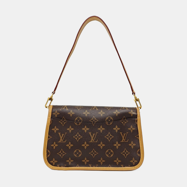 DIANE Monogram Coated Canvas Brown