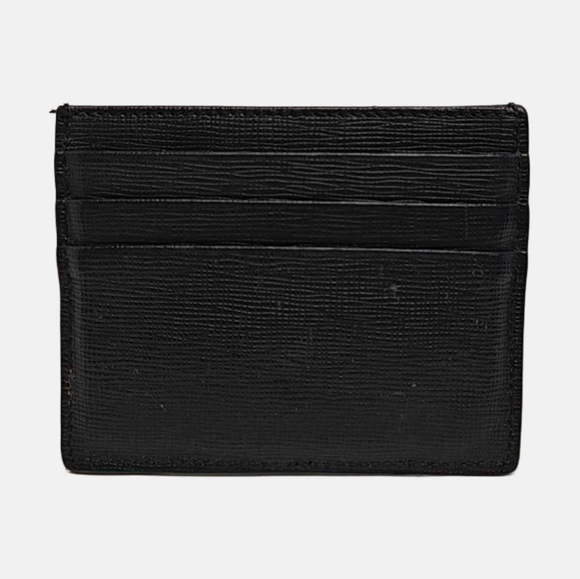 Monster Calfskin Black Card Holder