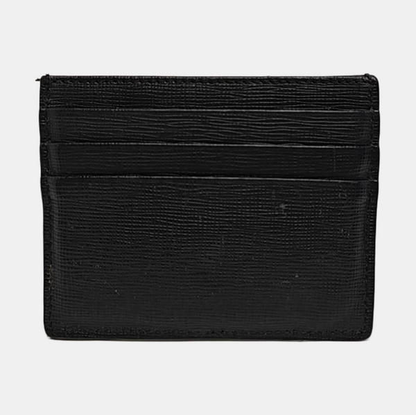 Monster Calfskin Black Card Holder