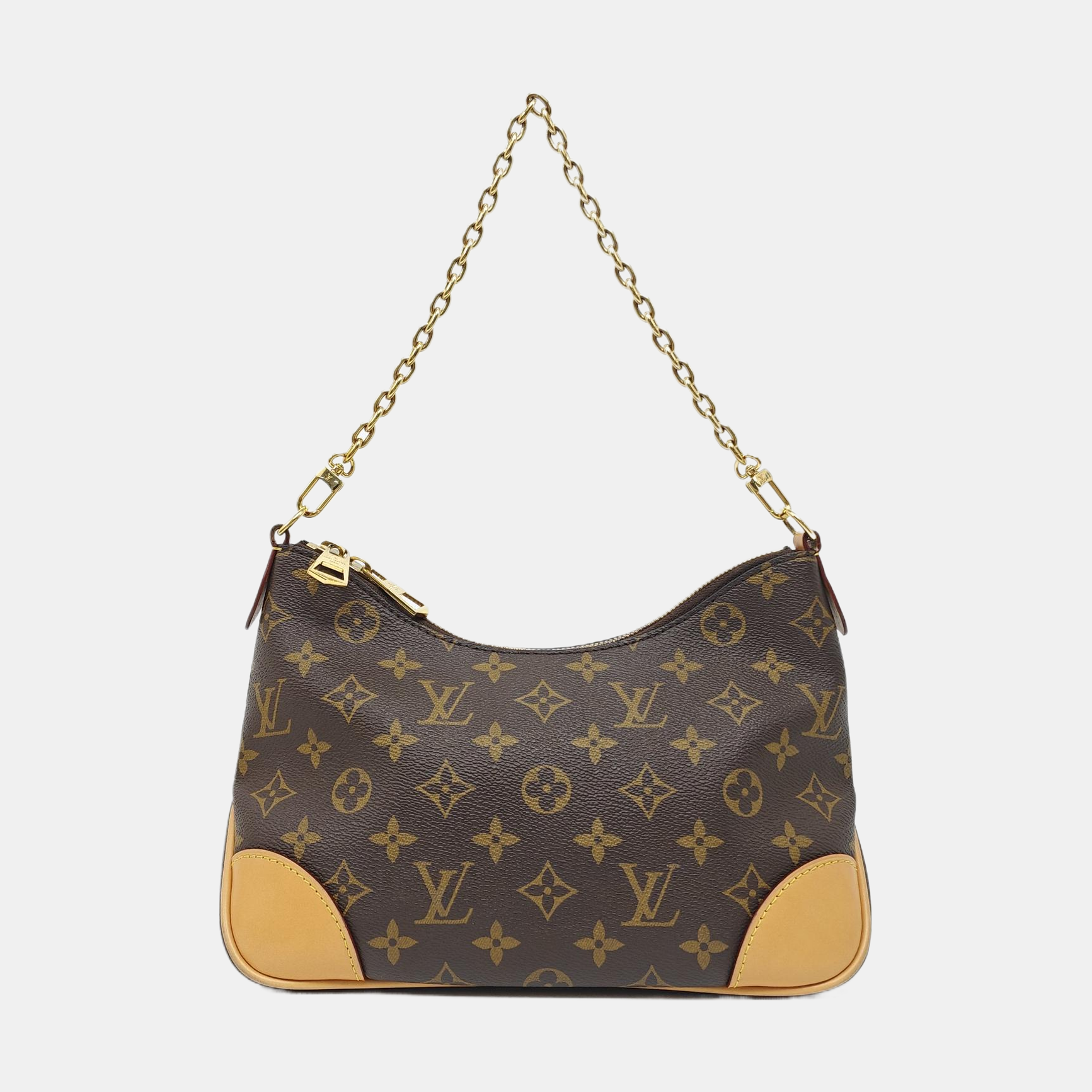 BOULOGNE Monogram Coated Canvas Brown
