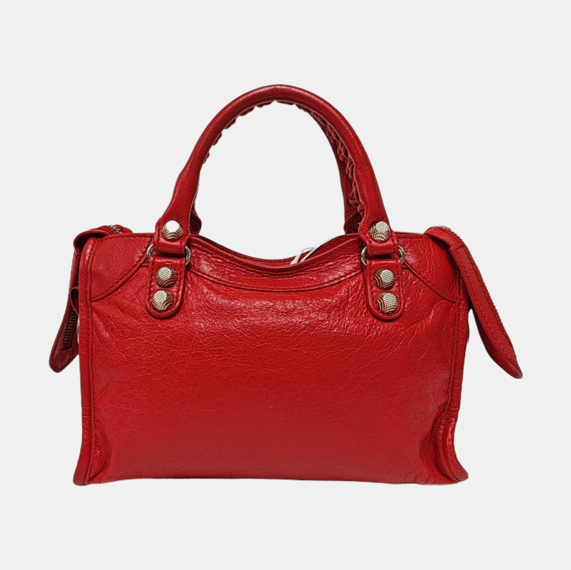 Authenticated pre-owned  Classic City Mini Lambskin Red - Shoulder Bag at Looply