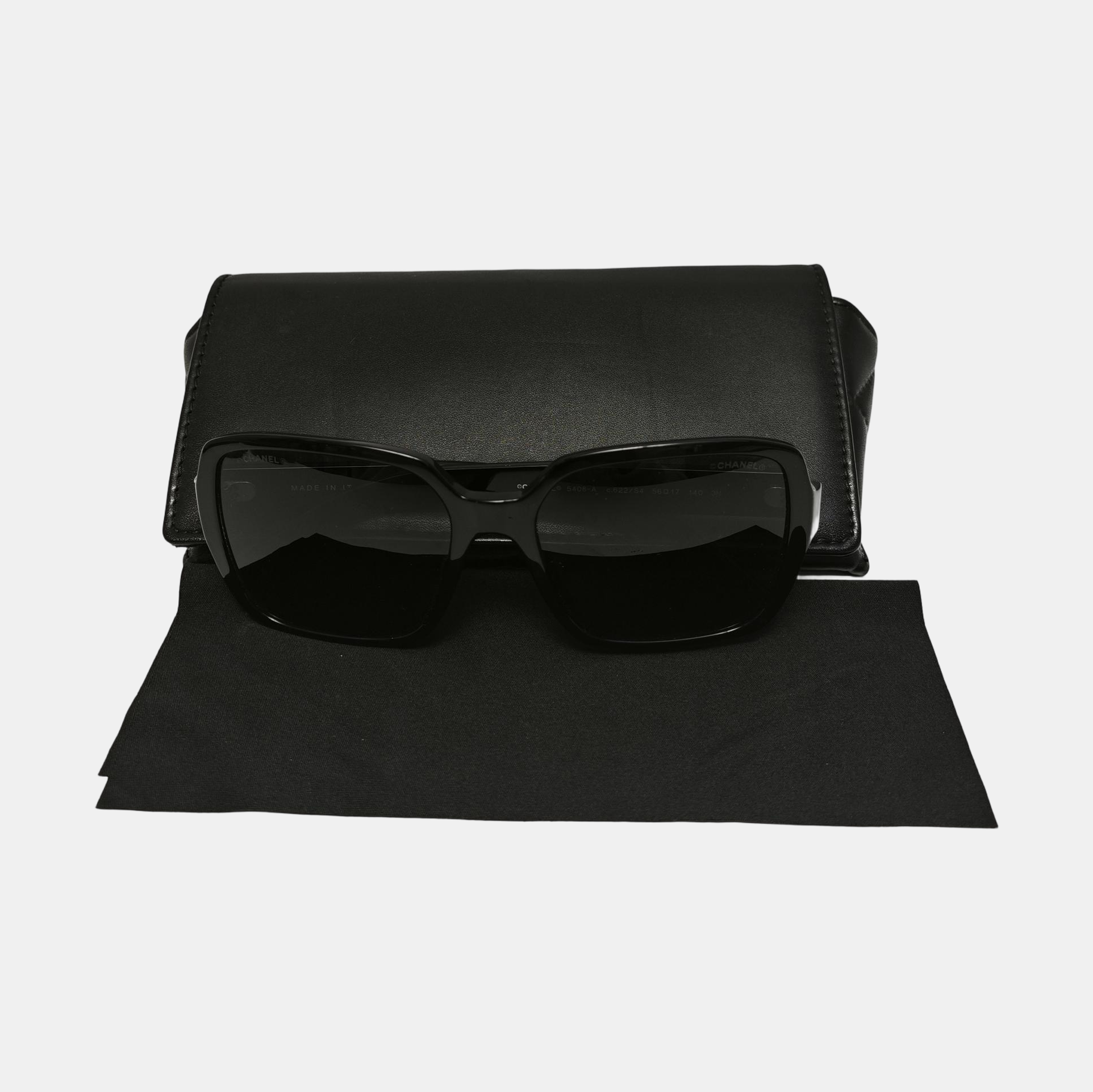 Synthetic Sunglasses Black
