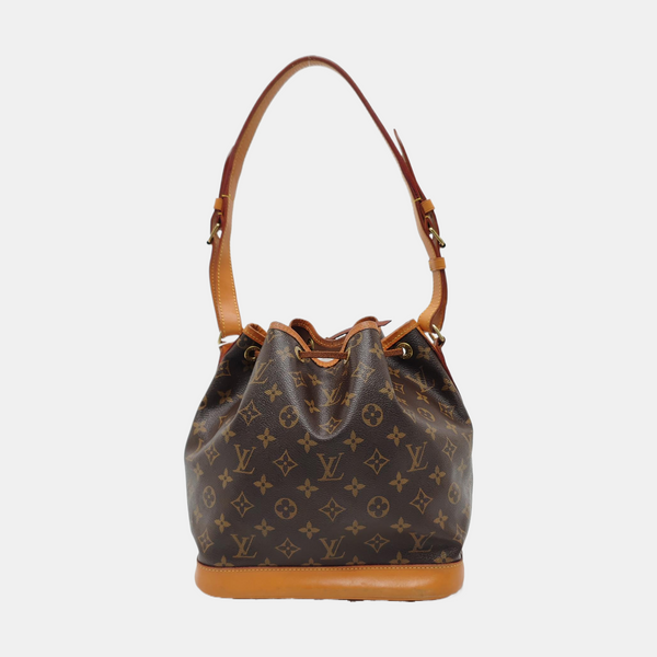 NOÉ MM Monogram Coated Canvas Brown
