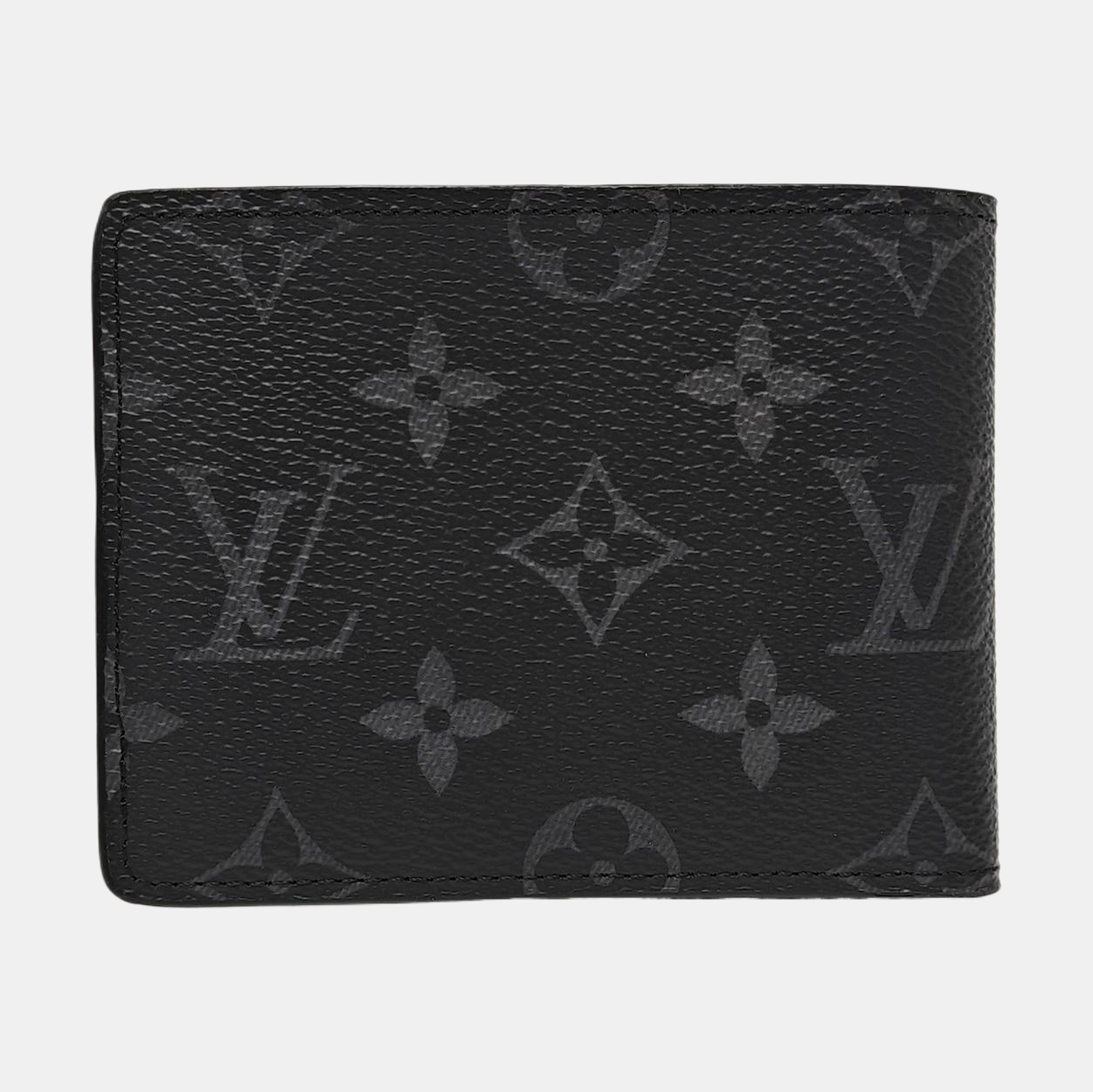 SLENDER Monogram Coated Canvas Black Wallet