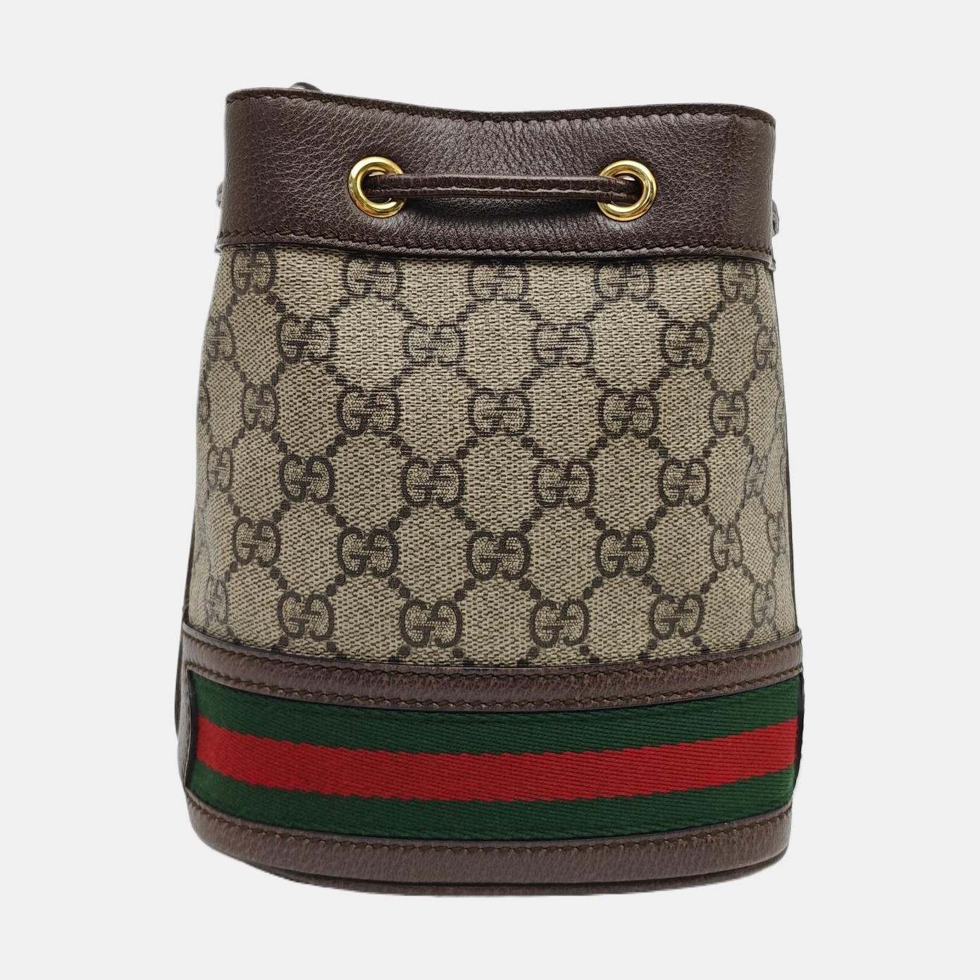 Ophidia Mini Monogram Coated Canvas Beige
