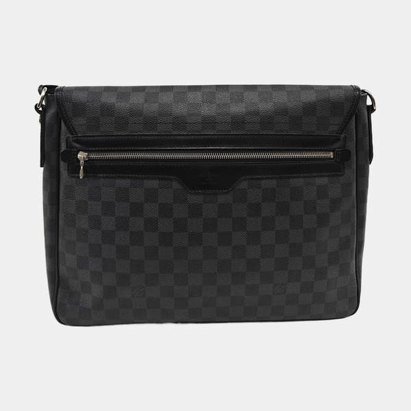 DANIEL Damier Graphite Coated Canvas Gray