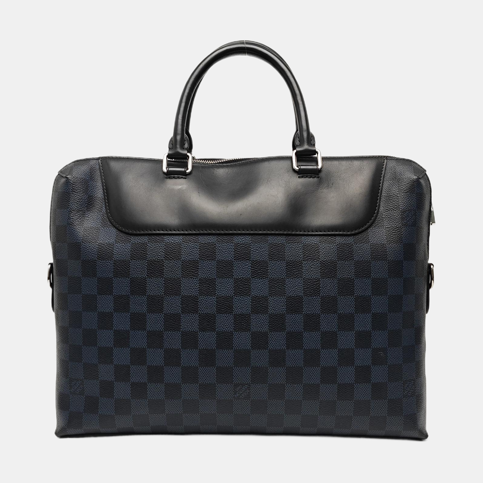 PORTE-DOCUMENTS Damier Coated Canvas Blue
