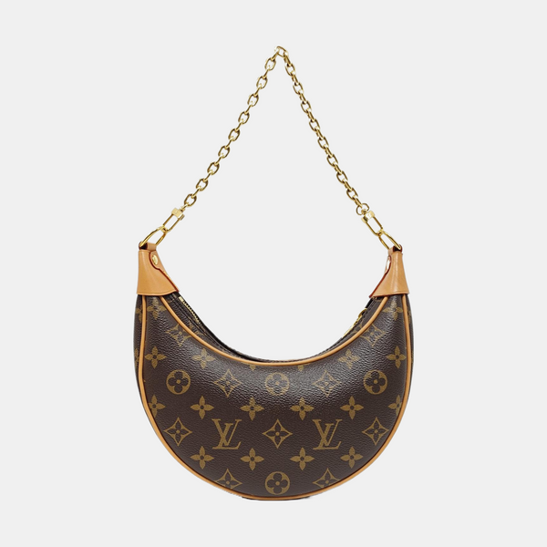 LOOP Monogram Coated Canvas Brown