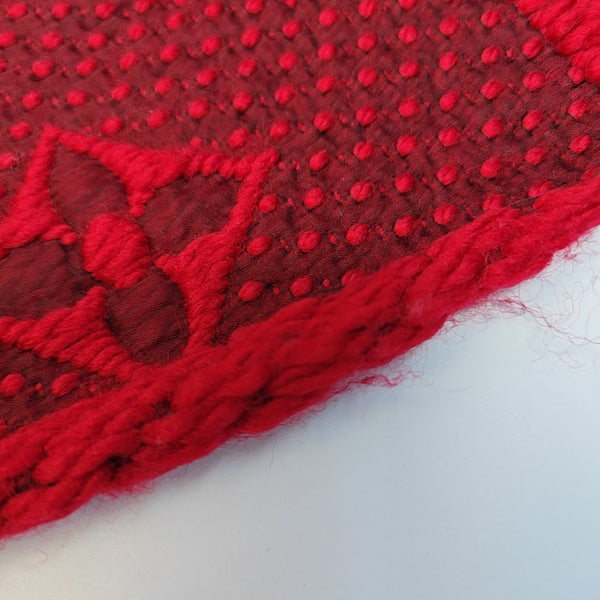 Wool Scarf Red
