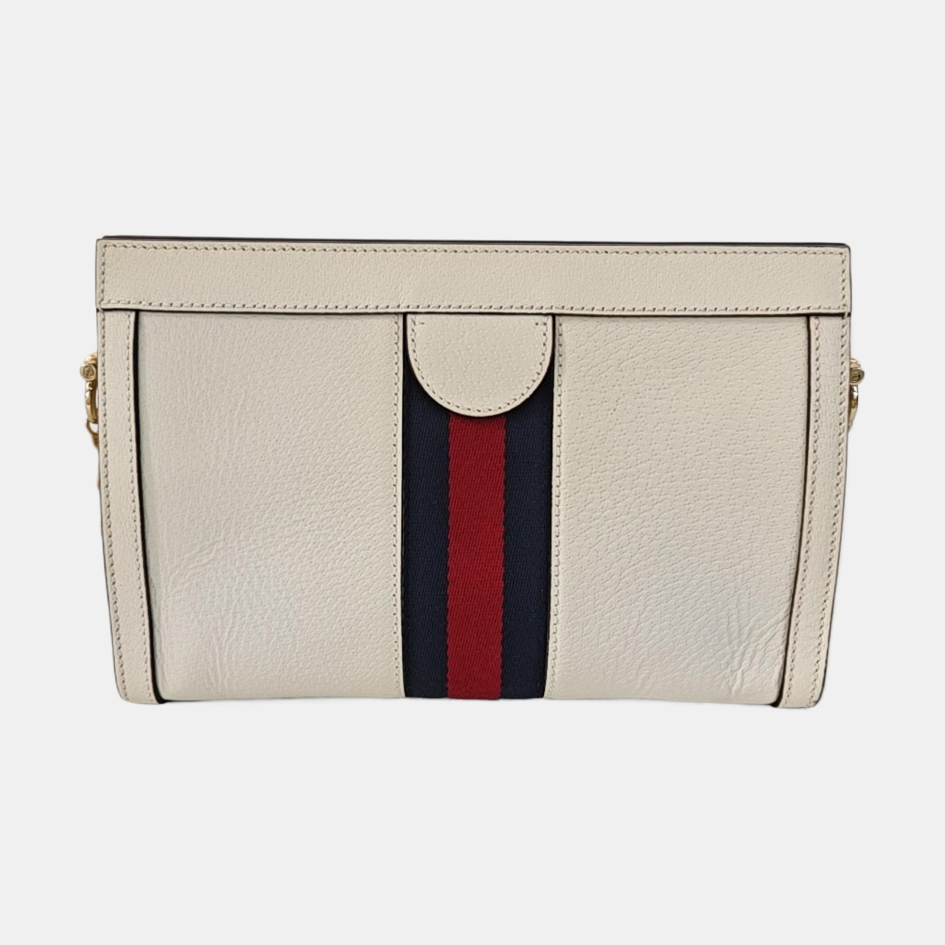 Ophidia Small Calfskin White