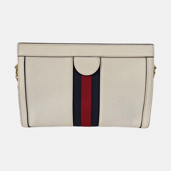 Ophidia Small Calfskin White