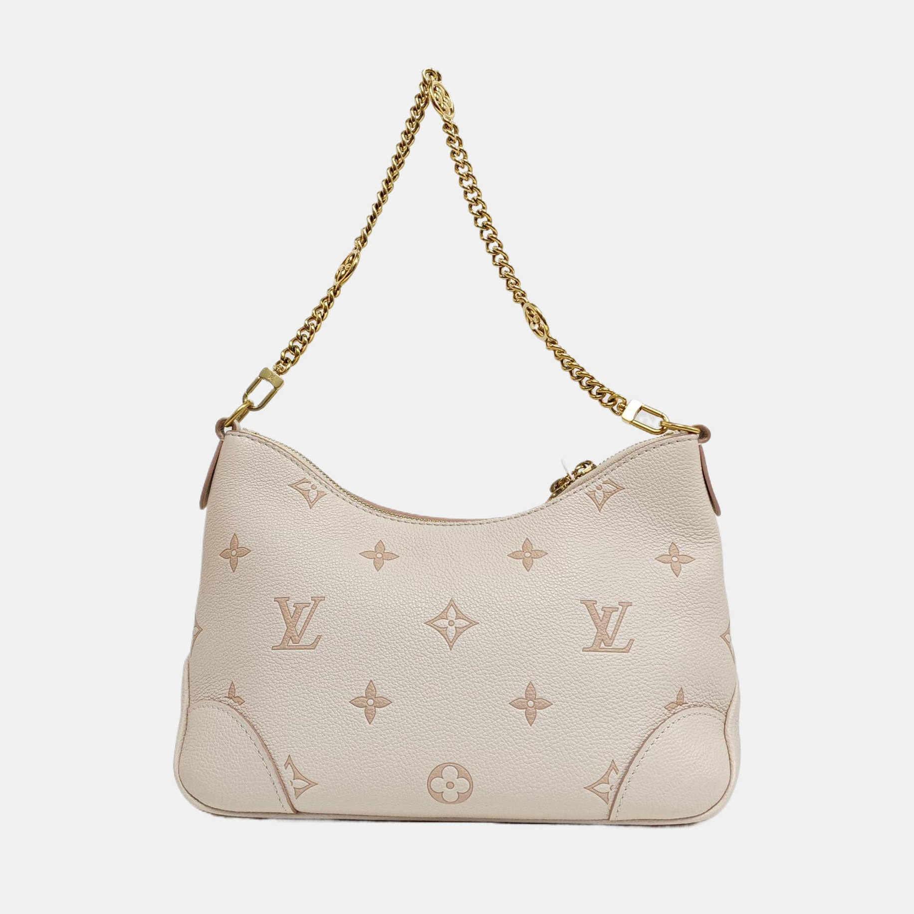 BOULOGNE Monogram Calfskin Beige