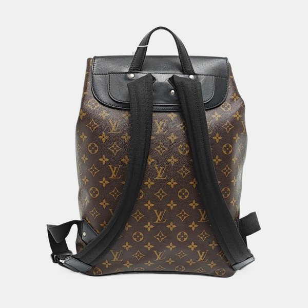 PALK Monogram Coated Canvas Brown