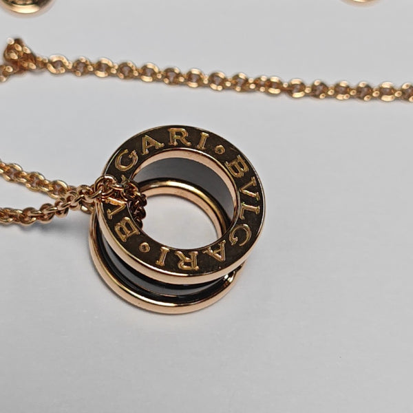 B.ZERO1 18k Rose Gold Necklace