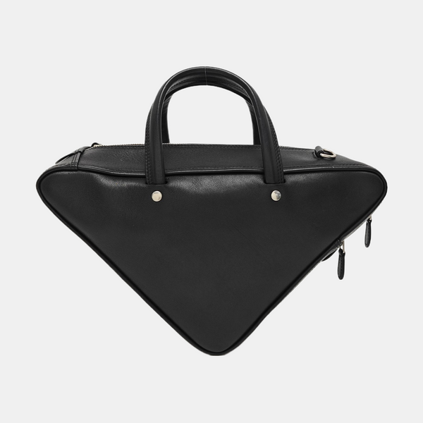 Triangle Calfskin Black